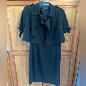 NWT Vintage Nine West 2 piece dress with cropped jacket size 6